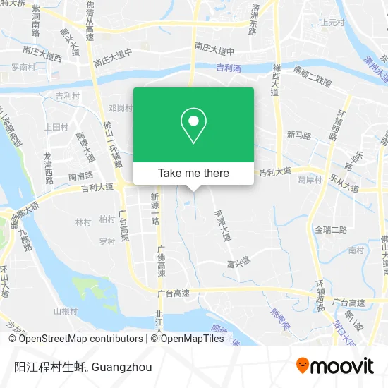 阳江程村生蚝 map