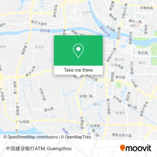 中国建设银行ATM map