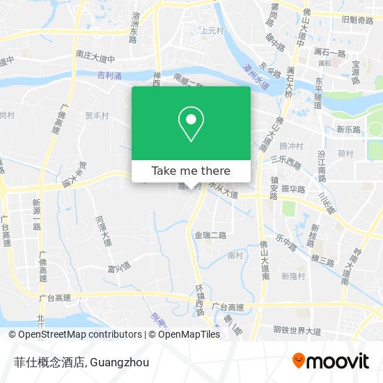 菲仕概念酒店 map