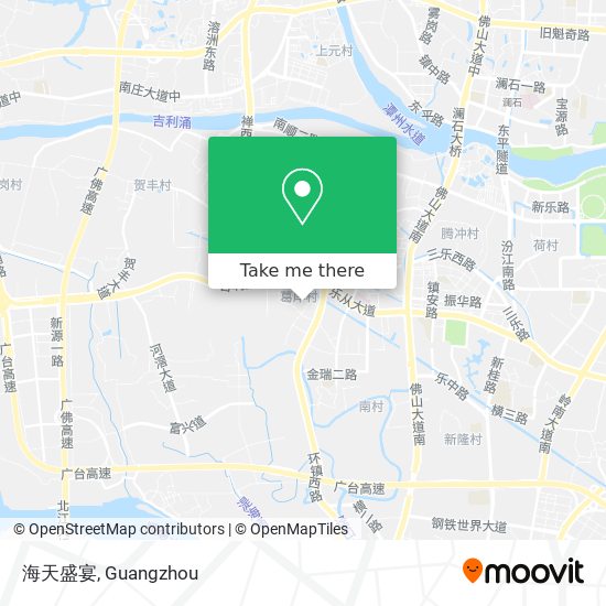 海天盛宴 map