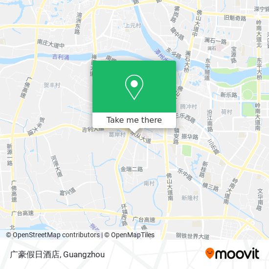 广豪假日酒店 map