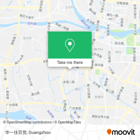 华一佳百货 map