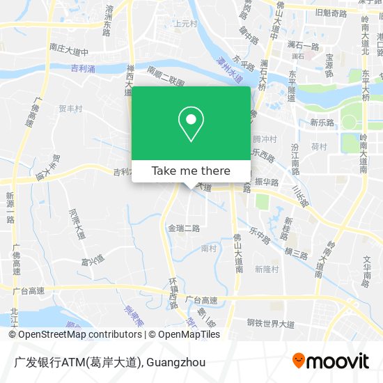 广发银行ATM(葛岸大道) map