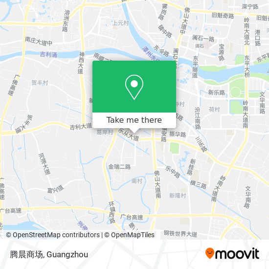 腾晨商场 map