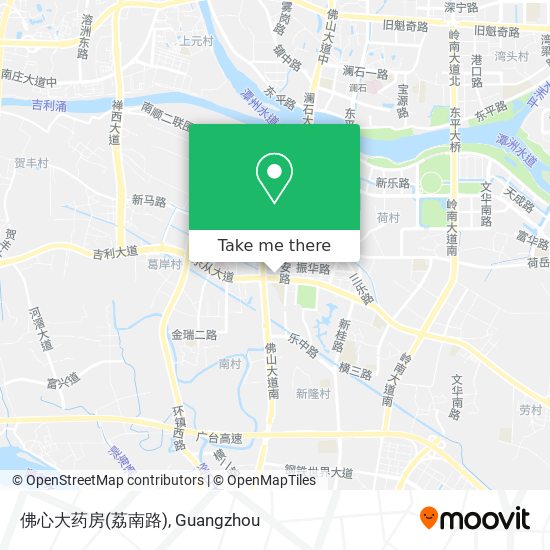 佛心大药房(荔南路) map