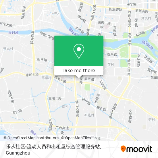 乐从社区-流动人员和出租屋综合管理服务站 map
