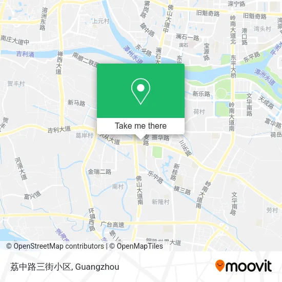 荔中路三街小区 map