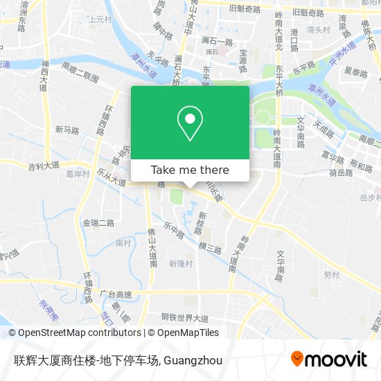 联辉大厦商住楼-地下停车场 map