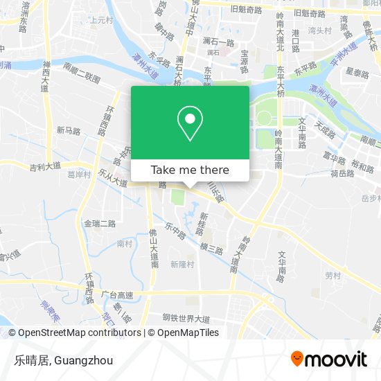 乐晴居 map