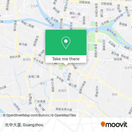 光华大厦 map