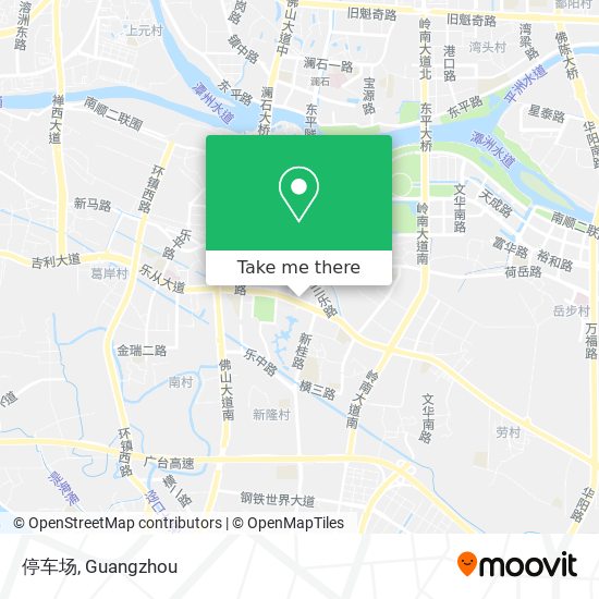 停车场 map