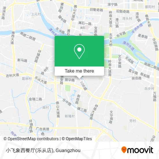 小飞象西餐厅(乐从店) map