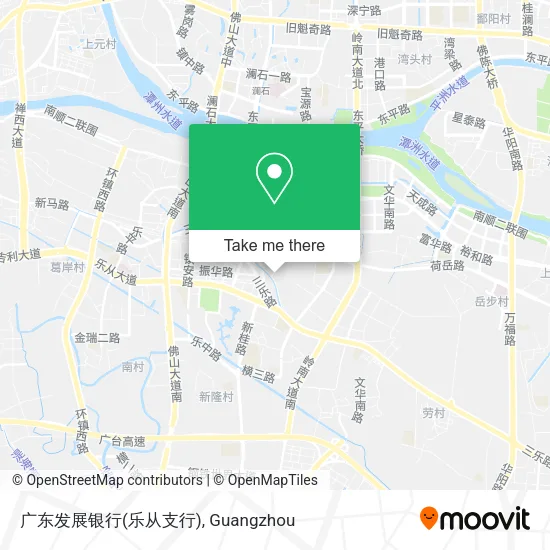 广东发展银行(乐从支行) map