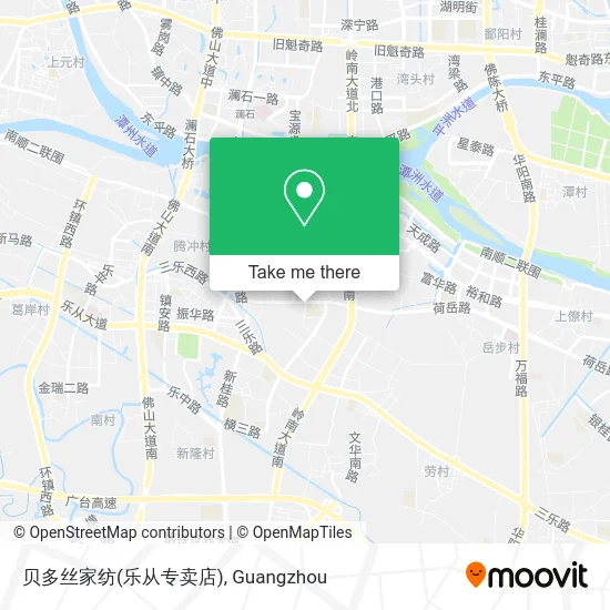 贝多丝家纺(乐从专卖店) map
