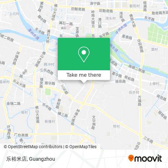 乐裕米店 map