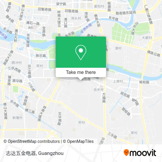 志达五金电器 map