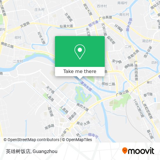 英雄树饭店 map