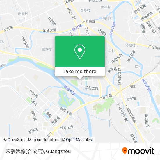 宏骏汽修(合成店) map