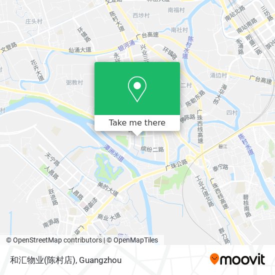 和汇物业(陈村店) map