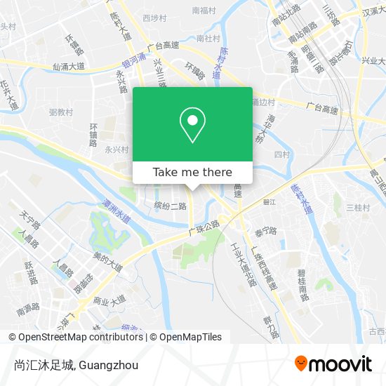 尚汇沐足城 map