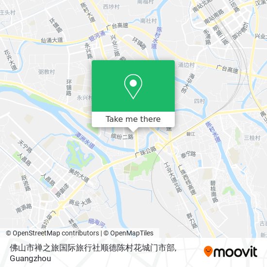佛山市禅之旅国际旅行社顺德陈村花城门市部 map