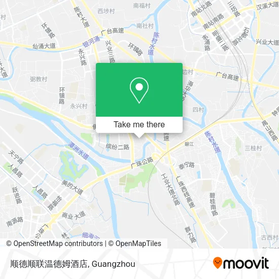 顺德顺联温德姆酒店 map