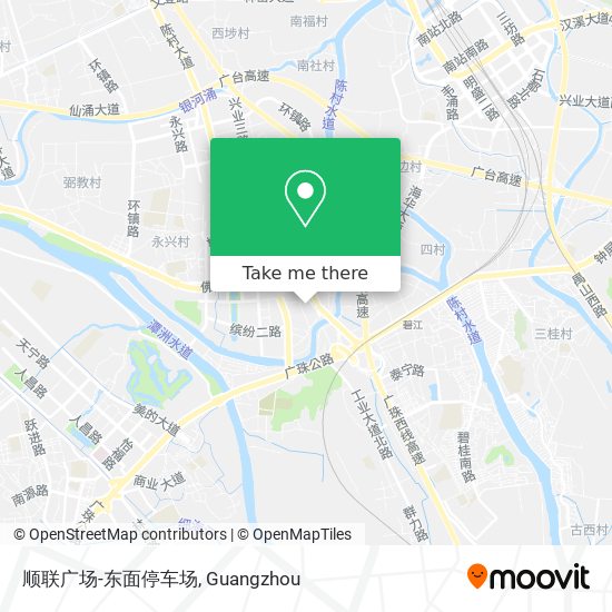 顺联广场-东面停车场 map