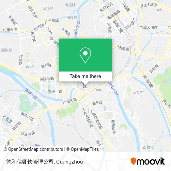 德和信餐饮管理公司 map