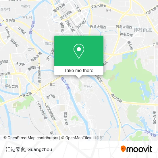 汇港零食 map