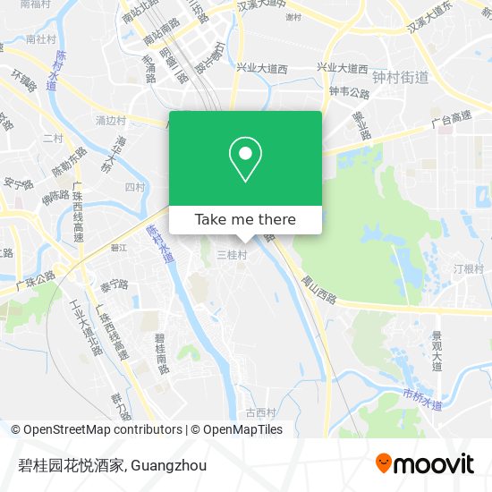 碧桂园花悦酒家 map