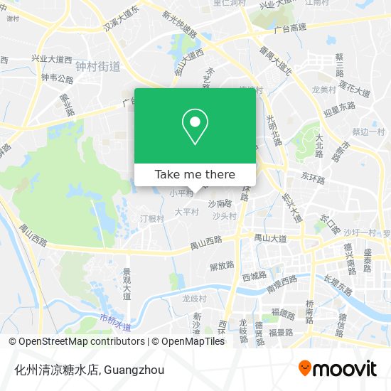 化州清凉糖水店 map