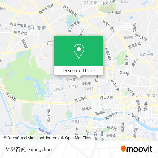 锦兴百货 map