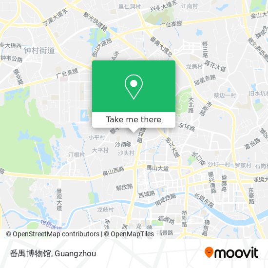 番禺博物馆 map
