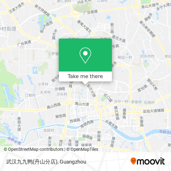 武汉九九鸭(丹山分店) map