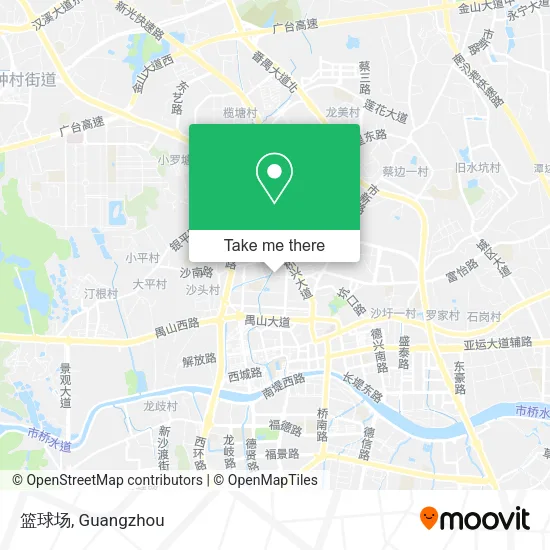 篮球场 map