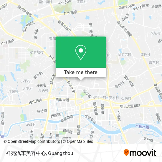 祥亮汽车美容中心 map