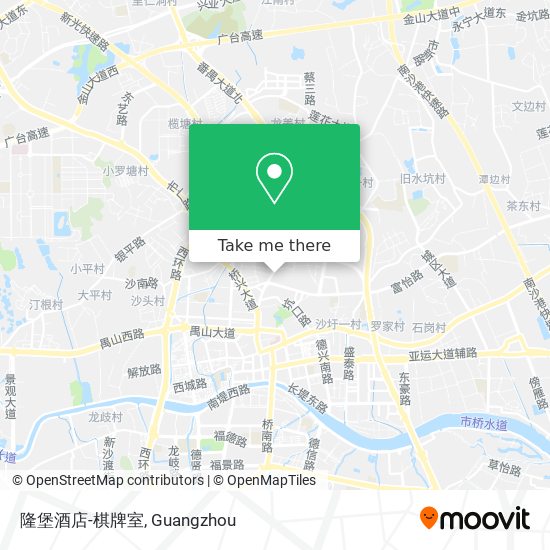 隆堡酒店-棋牌室 map
