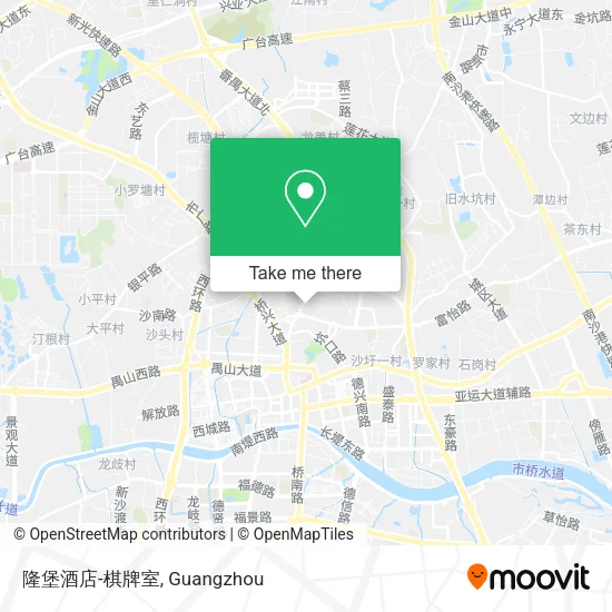 隆堡酒店-棋牌室 map