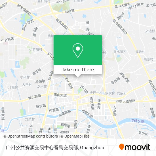 广州公共资源交易中心番禺交易部 map