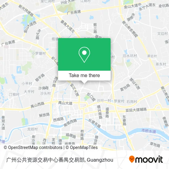 广州公共资源交易中心番禺交易部 map