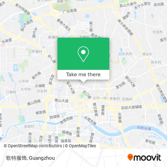 歌特服饰 map