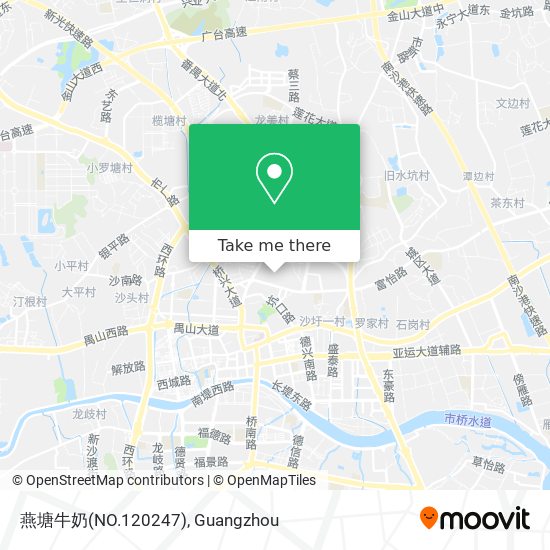 燕塘牛奶(NO.120247) map