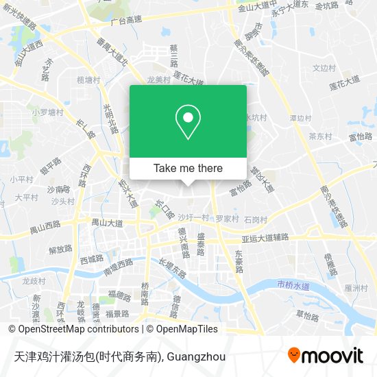 天津鸡汁灌汤包(时代商务南) map
