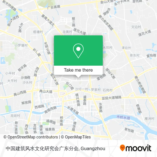 中国建筑风水文化研究会广东分会 map