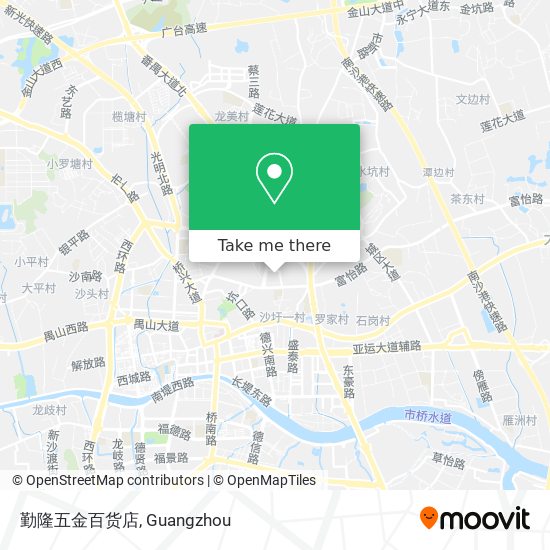 勤隆五金百货店 map