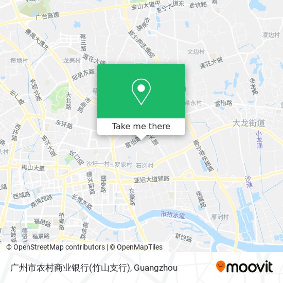 广州市农村商业银行(竹山支行) map