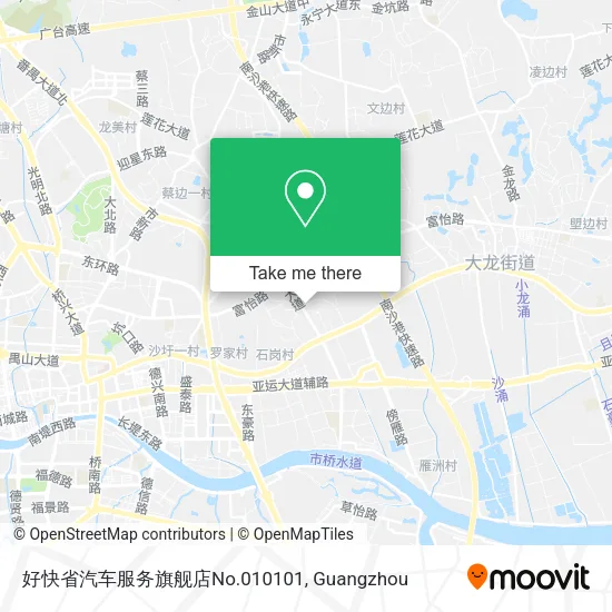 好快省汽车服务旗舰店No.010101 map