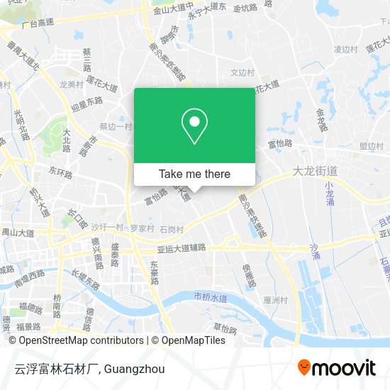 云浮富林石材厂 map
