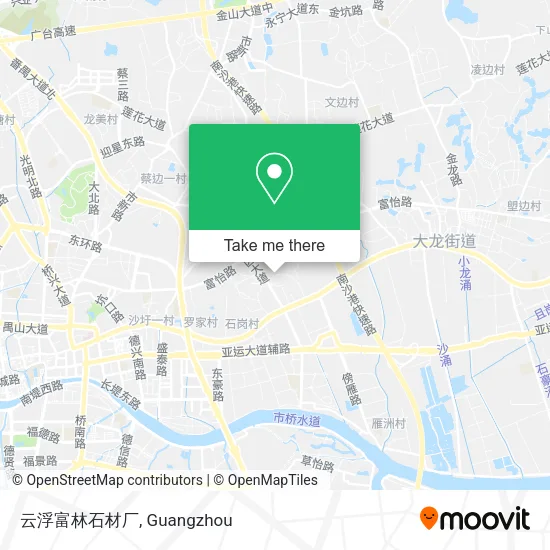 云浮富林石材厂 map