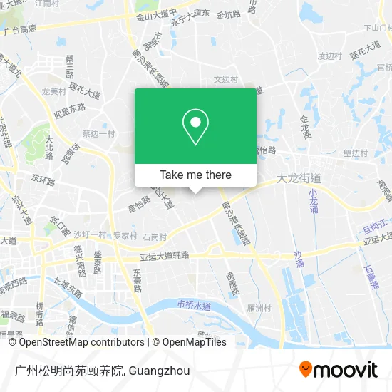 广州松明尚苑颐养院 map